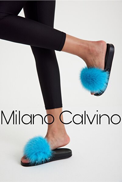 Milano Calvino النعال فروي