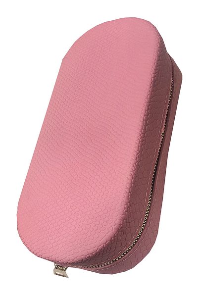 FLY COLOR Silicone Crocodile Patterned Large Both Pencil Case and Makeup Bag