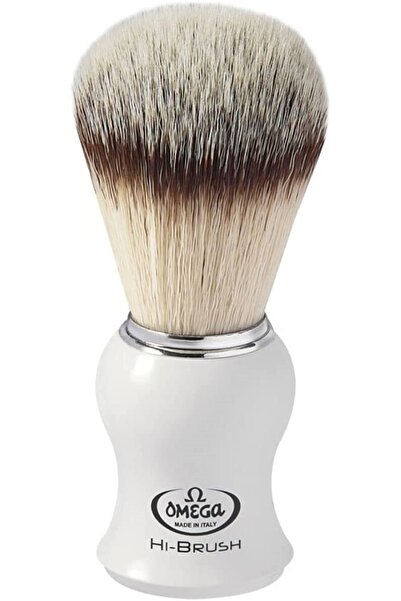 Omega 0146745 Hi-brush Sentetik Kıl Tıraş Fırçası Italyan Yapay Kıldan Sakal ...