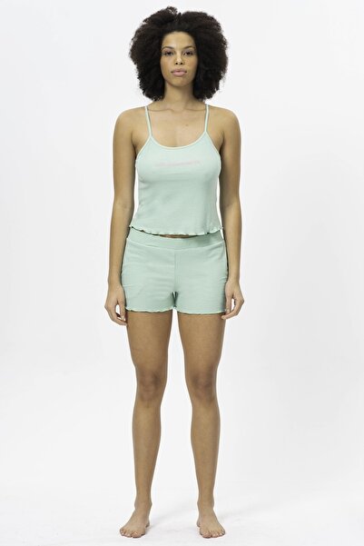 United Colors of Benetton Πράσινο Σετ Γυναικείας Πιτζάμα - Bnt-w20427