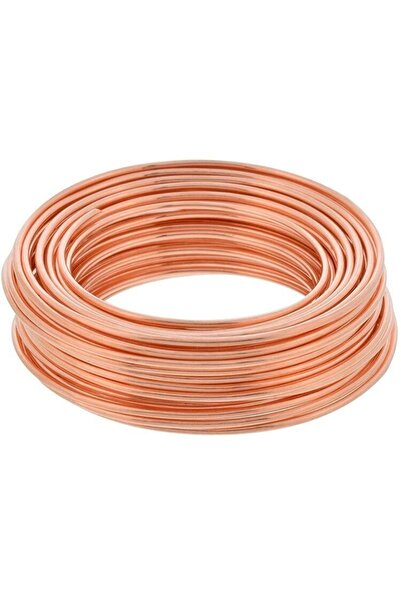 MetalDepom 1 Mm Bakır Tel Yuvarlak - 5 Metre