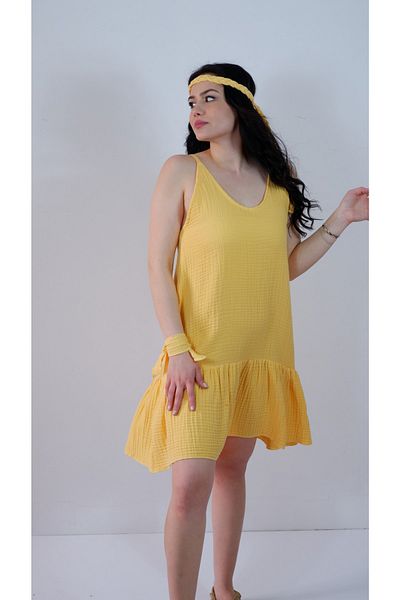 PANCHY CANKY Rochie cu bretele Muslin