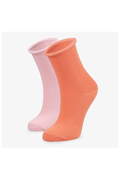 Bolero 2 Pack Roll Top Elasticless Organic Socks