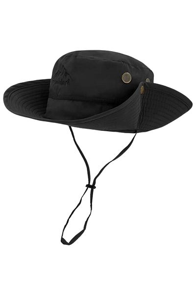 Yılmazel Safari Hat Wide Brim Fisherman Foldable Boonie Outdoor For Men And Women