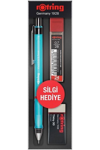 Rotring Visuclick Versatil Pen School Set Blue 0.7 Mm Ro-vk07