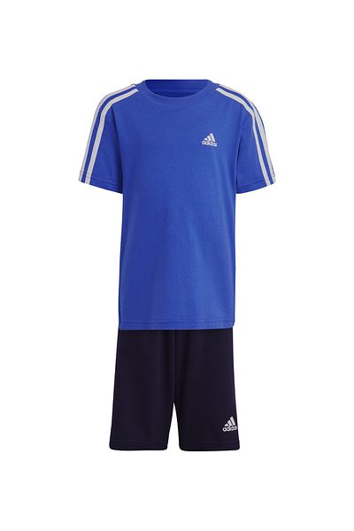 adidas Blue Boy's Tracksuit Set Ic3840 Lk 3S Co t Set
