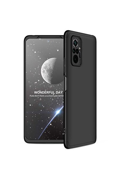 HEPTEKİLETİŞİM Xiaomi Redmi Note 10 Pro Kılıf 360 Tam Koruma Ön Ve Arka Sert ...