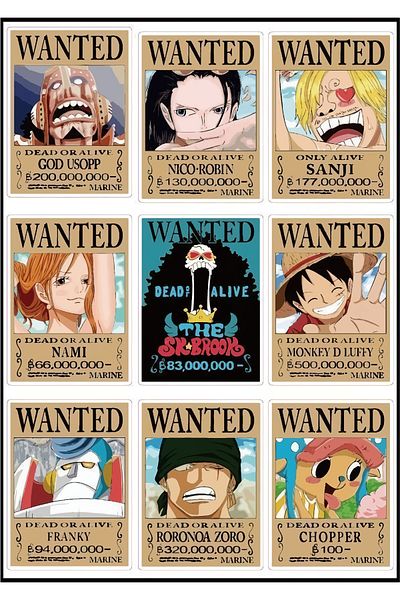 owl bag Anime- One Piece - Σετ φωτογραφικών καρτών No 1 Patterned 9