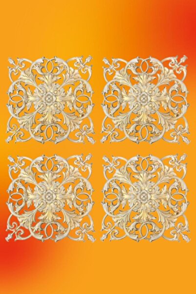 GİZANKA Saray Tavan Motif 40*40 Cm 4 Adet
