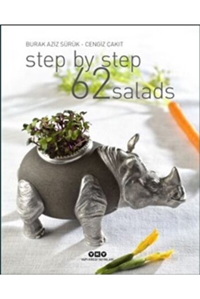 Yapı Kredi Yayınları Step By Step 62 Salads (ciltli)