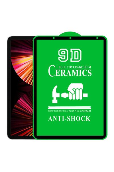 ZMOBILE Ipad Air 4. Nesil 10.9" Seramik Nano Ekran Koruyucu Çerçeveli Esnek K...