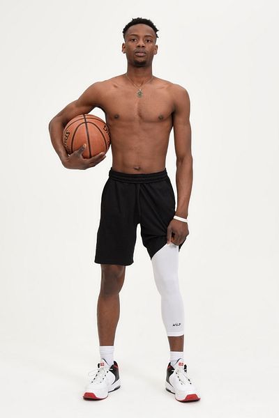 Wild Athletic Basketball White Sports Knee Pad