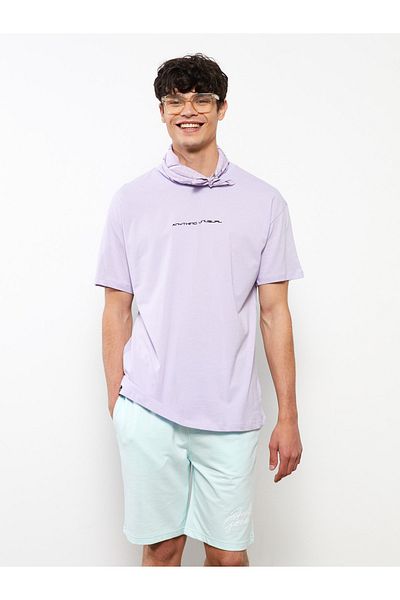 LC Waikiki Ανδρικό σορτς Slim Fit - με λεπτομέρεια γραβάτας