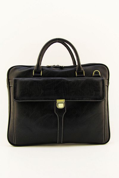 HNB Black 15.6 Inch Computer Briefcase Lawyer Case