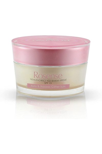 Rosense 50 Ml Moisturizing Face Care Cream - For Sensitive and Dry Skin