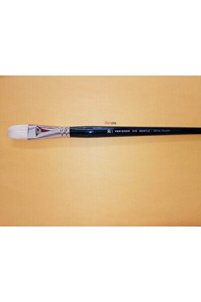 sanatofis Van Gogh 210 Series White Bristle Oil/Acrylic Paint Brush No:20