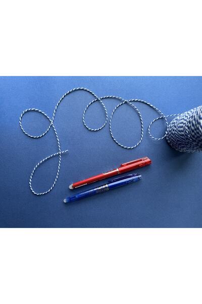 BibuPunch 2 Adet (kırmızı, Mavi ) Silinebilir Ve Isıyla Uçan Jel Tükenmez Kalem