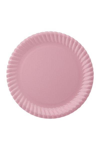 GÜNEŞAVM Cardboard Plate Kikajoy 8pcs -pink-