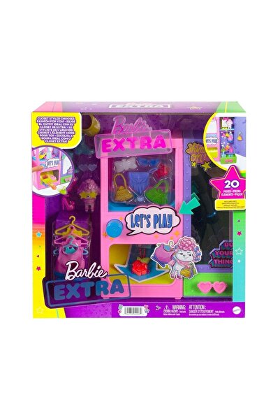 Barbie Hfg75 Extra Kıyafet Otomatı Oyun Seti