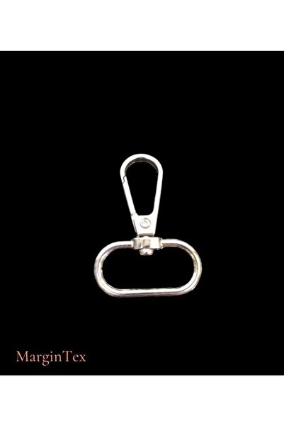 MarginTex 2 cm Metal Hooks Nickel 10 Units