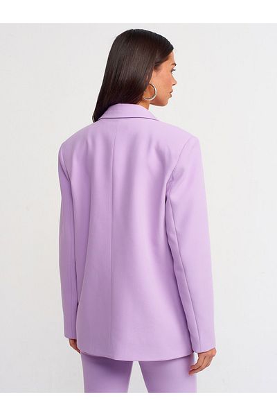 Dilvin 6940 Blazer Jacket-lilac