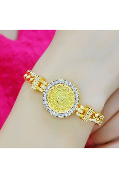 aytekgold 22 Ayar Çeyrekli Gurmet Bileklik