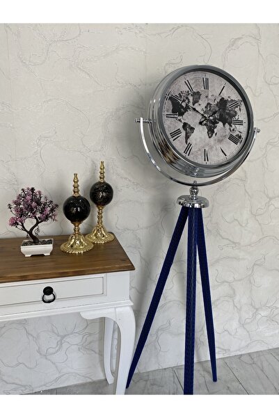 Genel Markalar 150 Cm Krom Metal Ayaklı Tripod Saat