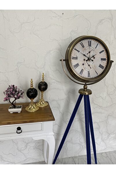 Generic Brand 150 cm Antique Metal Tripod Clock