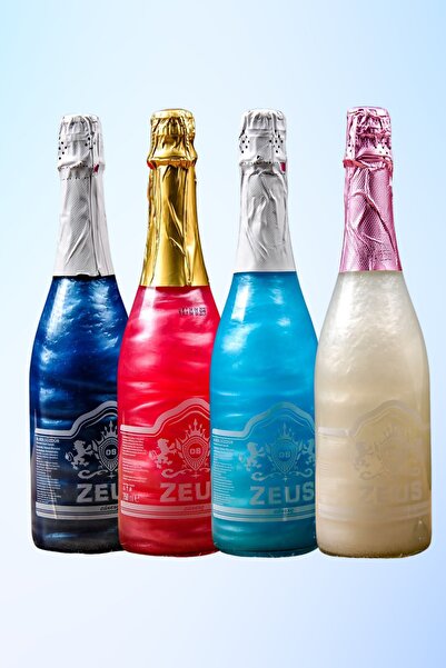 OS ZEUS Simli Alkolsüz Şampanya* - 4'lü Paket