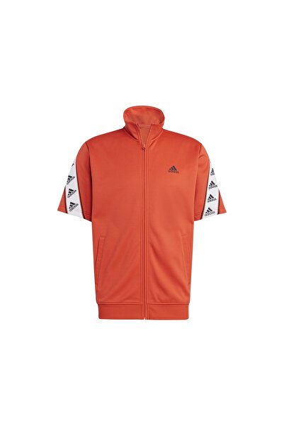 adidas M Short Ts Tt Erkek Günlük Kısa Kollu Ceket Ib8414 Turuncu