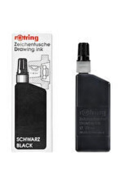 Rotring Black Rapido Ink - 23 ml