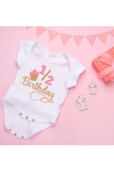 CACTUS COLLECTION Cactus Baby Half Age 6 Aybaby Gift Printed Cotton White Bab...