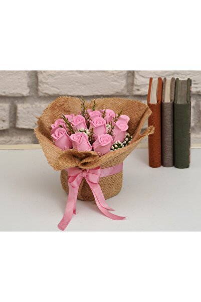 StoneGiftDesign 14 Şubat Sevgililer Günü Pembe Gonca Güllerin Zerafeti Buket ...