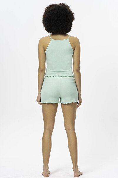 United Colors of Benetton Πράσινο Σετ Γυναικείας Πιτζάμα - Bnt-w20427