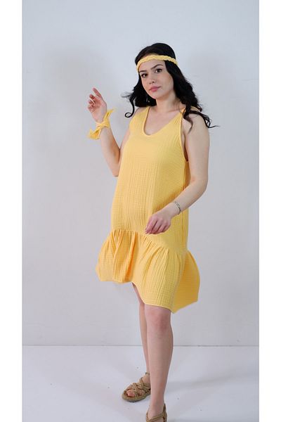 PANCHY CANKY Rochie cu bretele Muslin