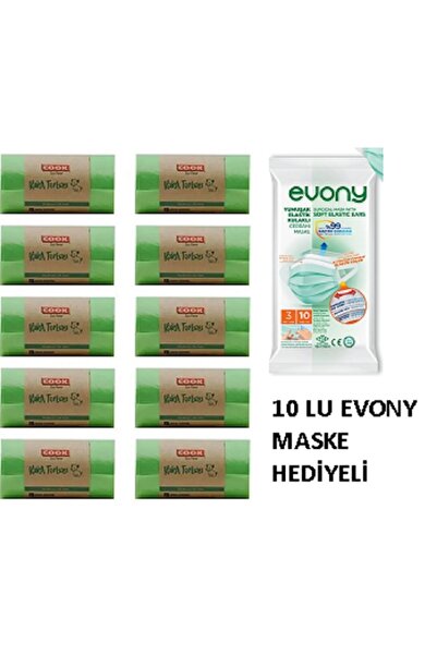 COOK 10 Rulo 300 Parça Poşet Içerir Köpek Kaka Poşeti Köpek Kaka Torbası Evci...