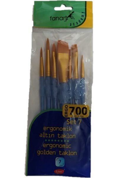 Fanart Σετ 700 Series Ergonomic Gold Taklon-7 7 τεμαχίων