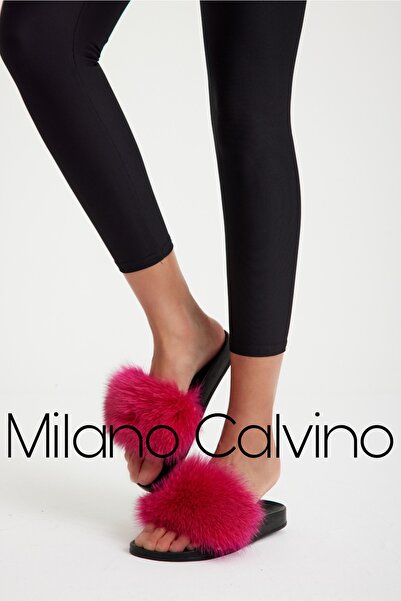Milano Calvino Furry Slippers
