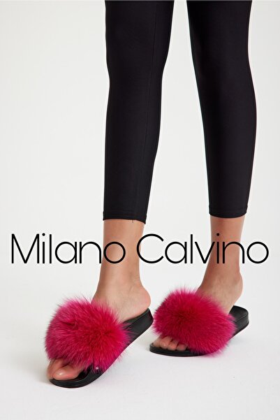 Milano Calvino Furry Slippers