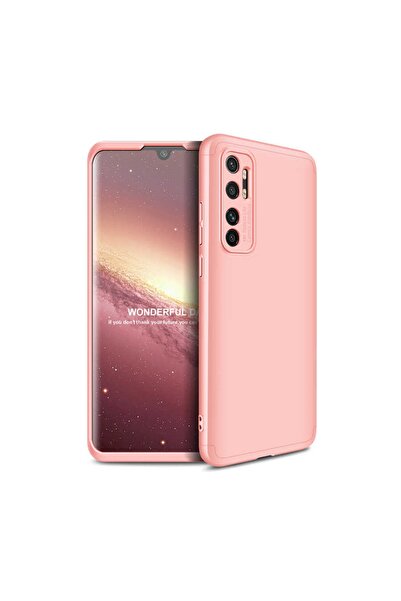 HEPTEKİLETİŞİM Xiaomi Mi Note 10 Lite Kılıf 360 Tam Koruma Ön Ve Arka Sert Mika Kapak Orjinal Ays Gkk Kapak