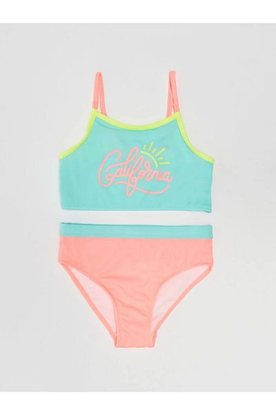 LC Waikiki Lcw Kids Bedruckter Mädchen-Bikini