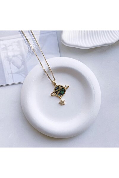 Vesce Atelier Saturn Kolye | Çelik