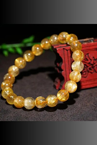 NBS Beautiful Naturel Stones السيترين (يُنبعث منه المال والثراء والوفرة) سوار...