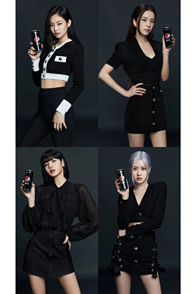 owl bag Kpop-blackpink بطاقة بريدية كبيرة رقم 12 (10 سم * 15 سم) مجموعة من 4 ...