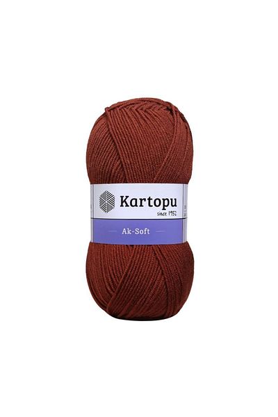 Kartopu Aksoft Dark Tile Πλεκτό νήμα χειρός K832