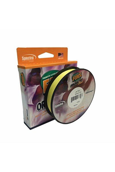 FINS حبل محبوك Prt 137 Mt. 0.28 ملم 30 رطل. أصفر