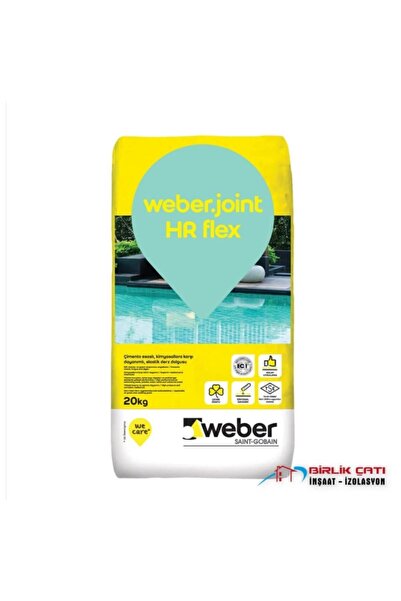 WEBER Joint Hr Flex Beyaz 20 Kg Derz Dolgu