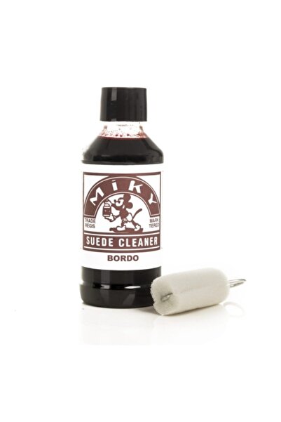 MİKY Bordo Süet Nubuk Ayakkabı Kundura Likit Boya