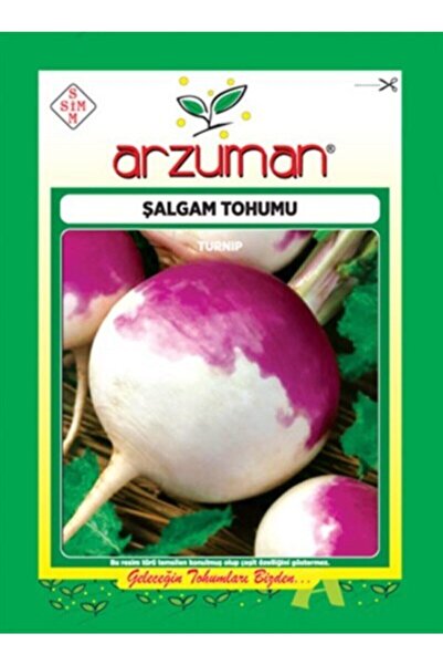Arzuman Şalgam Sebze Tohumu 10 gr