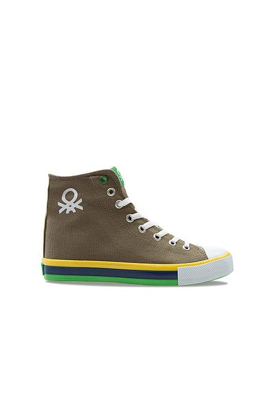 Benetton BN-30192 Khaki Men's Sports Shoes